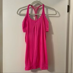 Lululemon Practice Freely Tank - Pink - Size 6